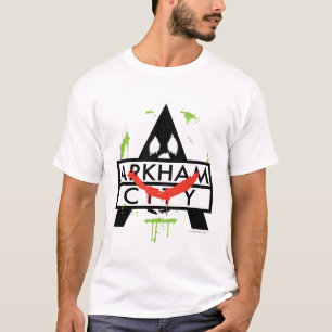 Symbol für die Stadt Arkham mit Joker 2 T-Shirt