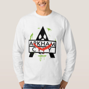 Symbol für die Stadt Arkham mit Joker 2 T-Shirt
