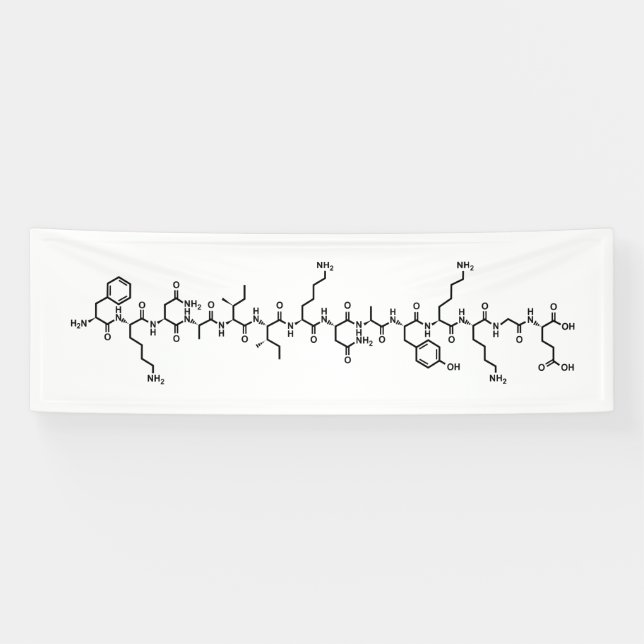 Symbol für Endhormon-Chemie Banner (Horizontal)