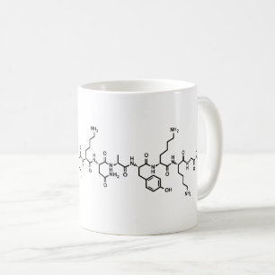 Symbol für Endhormon-Chemie Kaffeetasse
