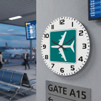 Symbol für Flughafenzeichen Zeichen für das Flugze