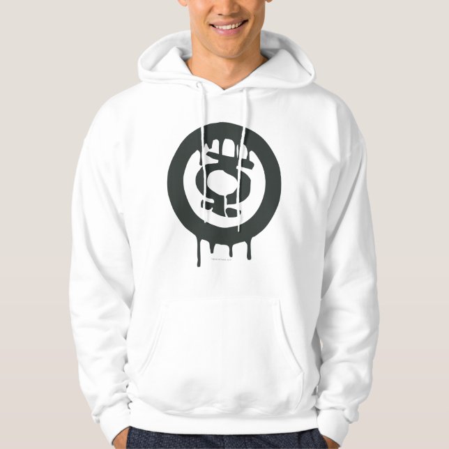 Symbol für grüne Lantern Hoodie (Vorderseite)