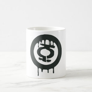 Symbol für grüne Lantern Kaffeetasse