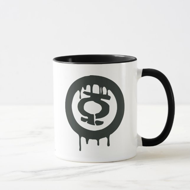 Symbol für grüne Lantern Tasse (Rechts)
