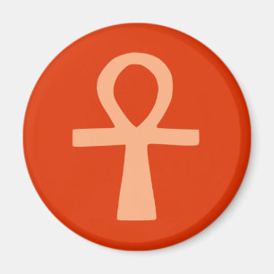 Symbol für Kemetismus (orange) Magnet