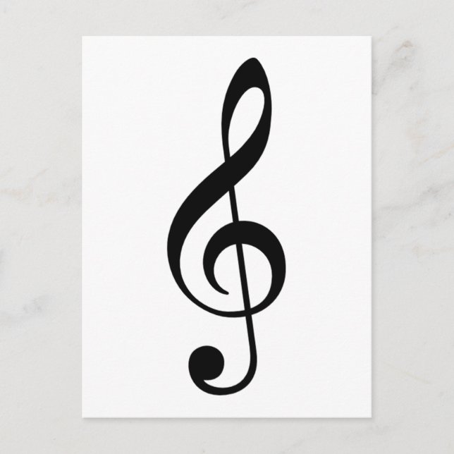 Symbol für Klammern Postkarte (Vorderseite)