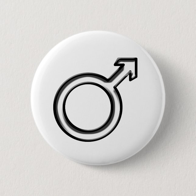 Symbol für männlich button (Vorderseite)