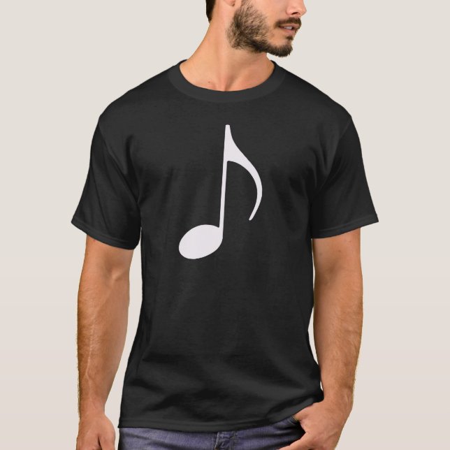Symbol für musikalische Note T-Shirt (Vorderseite)
