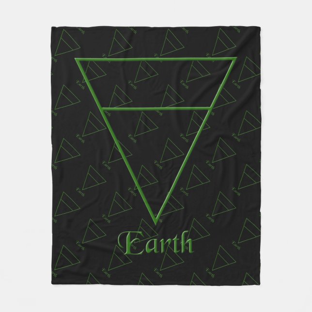 Symbol für Pagan-Elemente Fleecedecke (Vorderseite)