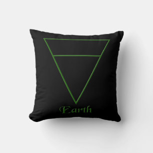 Symbol für Pagan-Elemente Kissen