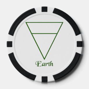 Symbol für Pagan-Elemente Pokerchips