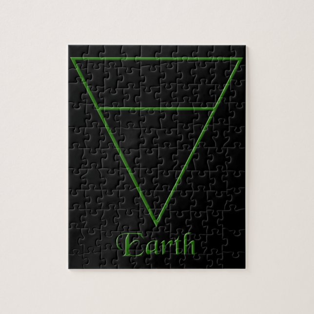 Symbol für Pagan-Elemente Puzzle (Vertikal)