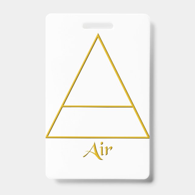 Symbol für Pagan-Luftelement Ausweis (Vorderseite)