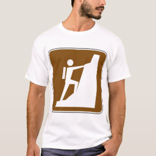 Symbol für Rock Climbing T-Shirt