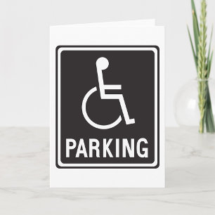 Symbol für Rollstuhlfahrer Karte