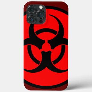 Symbol für rote Biogefährdung Case-Mate iPhone Hülle