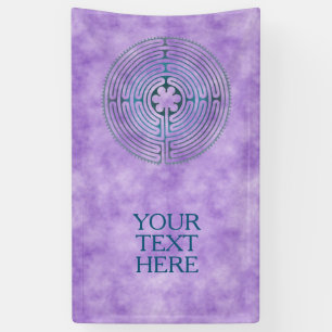 Symbol für Sacred Geometry - Chartres Labyrinth 1 Banner