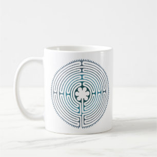 Symbol für Sacred Geometry - Chartres Labyrinth 1 Kaffeetasse