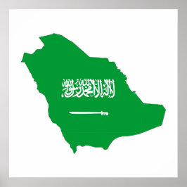 Symbol für Saudi Arabien Poster