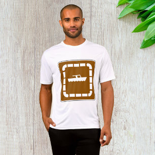 Symbol für Startbereich des Bootes T-Shirt