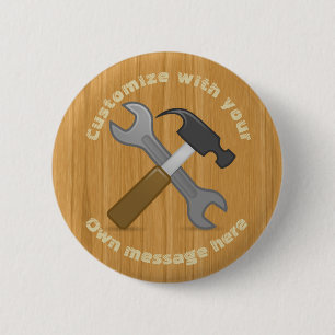 Symbol für überkreuzte Tools für benutzerdefini Button
