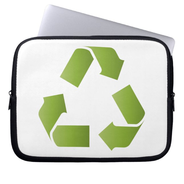 SYMBOL gerecycelt Laptopschutzhülle (Vorderseite)