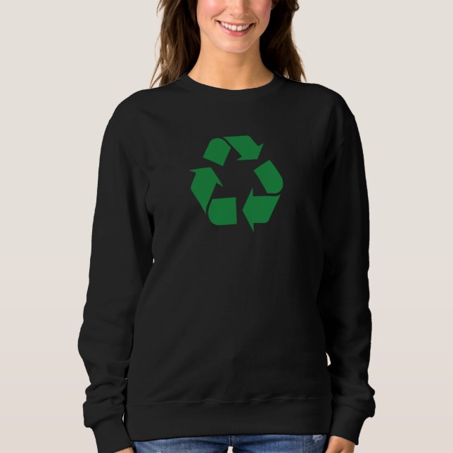 Symbol gerecycelt sweatshirt (Vorderseite)