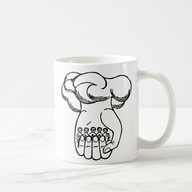 Symbol: Göttliche Hand Tasse (Rechts)