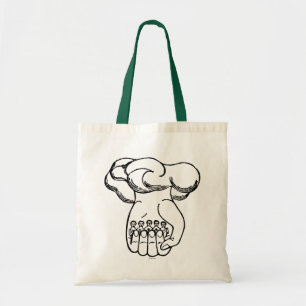 Symbol: Göttliche Hand Tragetasche