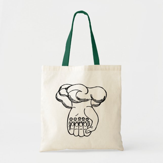 Symbol: Göttliche Hand Tragetasche (Vorne)