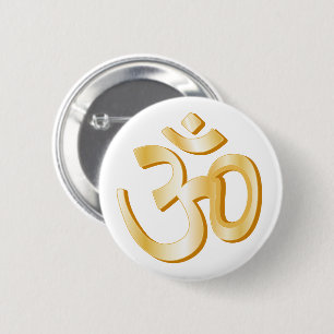Symbol Hinduismus Button