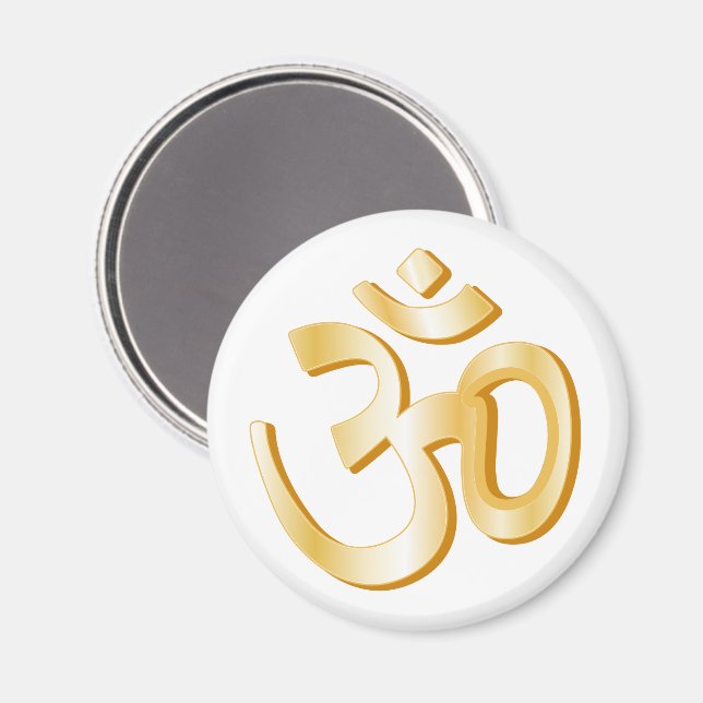 Symbol Hinduismus Magnet (Vorderseite/Rückseite)