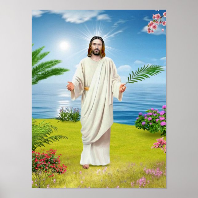 Symbol Jesus Christus Poster (Vorne)