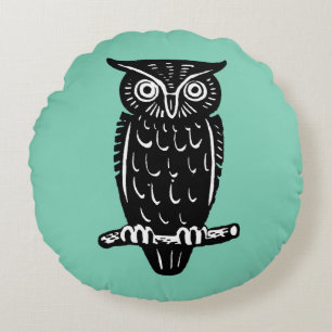 Symbol: Klugheit Rundes Kissen