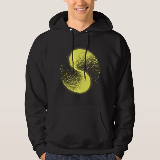 Symbol Kung Fu der Tai-Chi-Kampfkunst-3D Yin Yang Hoodie (Vorderseite)