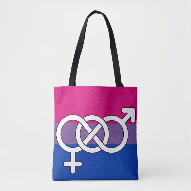 Symbol-Markierung für Bisexual (Vorderseite)