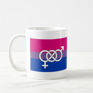 Symbol-Markierung für Bisexual Kaffeetasse