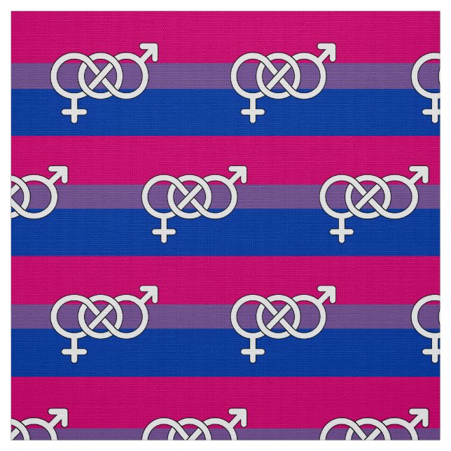 Symbol-Markierung für Bisexual Stoff (Muster)