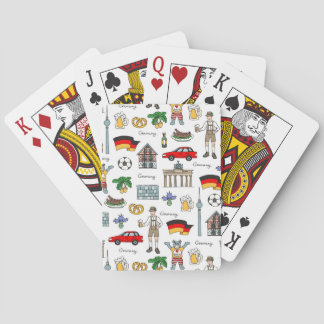 Symbol-Muster Deutschlands | Spielkarten