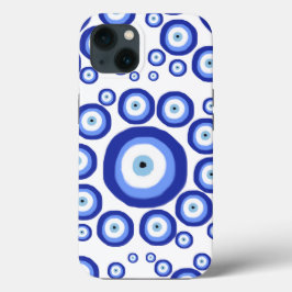 Symbol-Muster für griechisches Auge Viel Glück Case-Mate iPhone Hülle