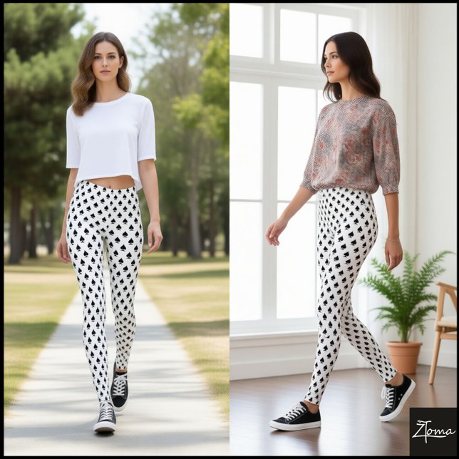 Symbol-Muster Leggings (Von Creator hochgeladen)