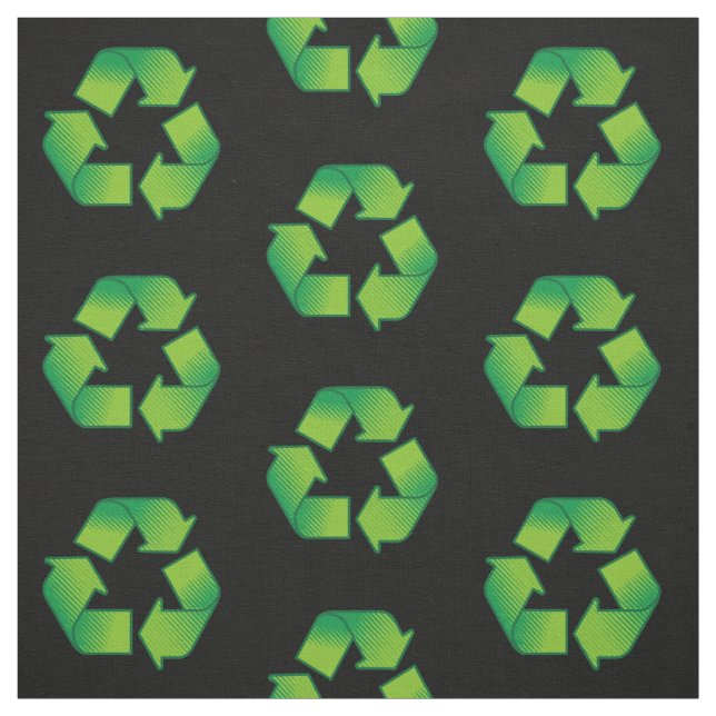 Symbol-Muster recycelnd Stoff (Muster)