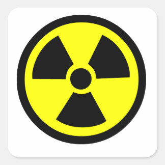 Symbol Quadratischer Aufkleber