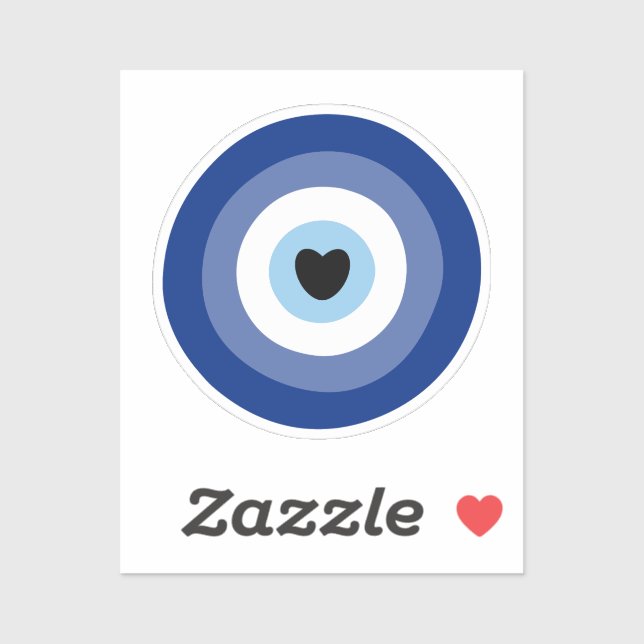 Symbol-Schutz des Bösen Aufkleber (Blatt)