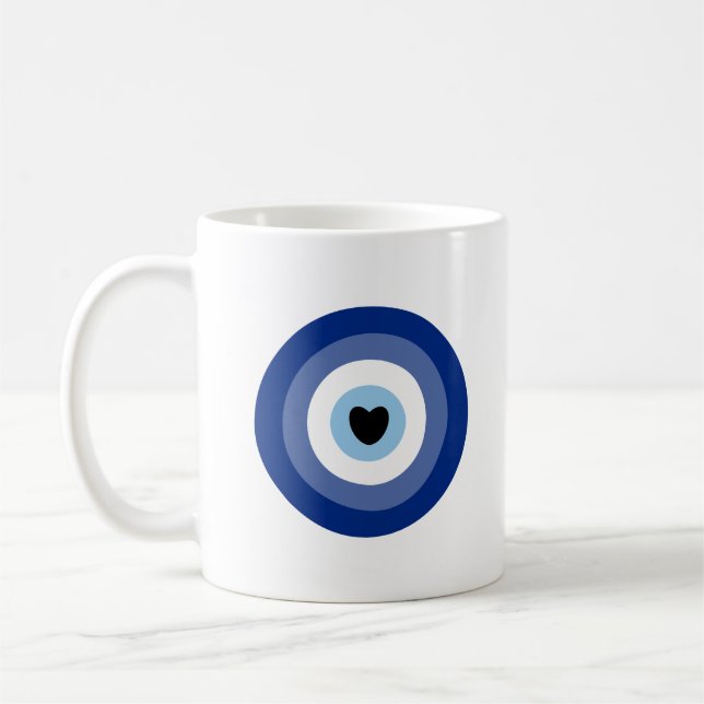 Symbol-Schutz des Bösen Kaffeetasse (Links)