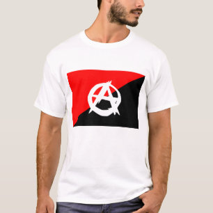 Symbol-Shirtanarchie der Anarchistenflagge A T-Shirt