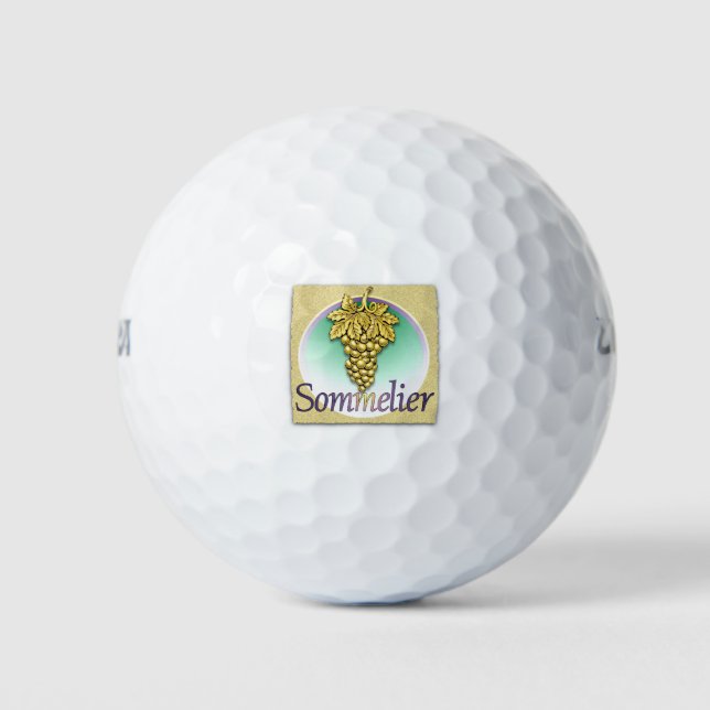 Symbol Sommelier Golfball (Vorderseite)