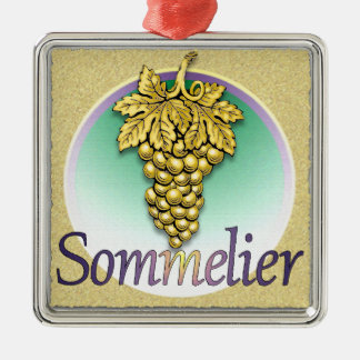 Symbol Sommelier Ornament Aus Metall