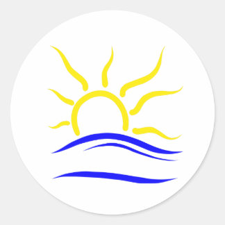 Symbol-Sticker Runder Aufkleber