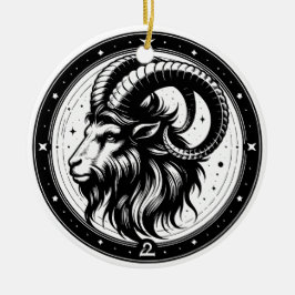 Symbol und Merkmale des Horoskops Keramik Ornament